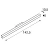 Q-LINE®, applique intérieure, gris, LED, 45W, 3000K