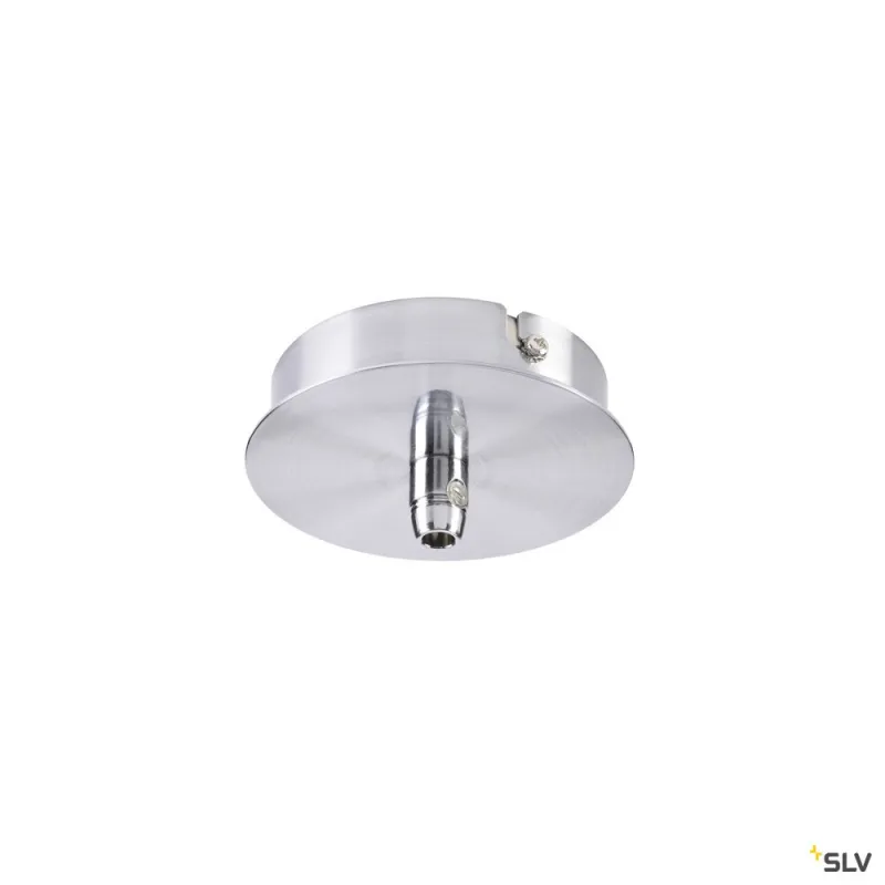 FITU, patère, intérieure, 1 passe-fil, ronde, chrome