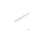 GRAZIA 20, profil en saillie, plat strié, 3 m, blanc