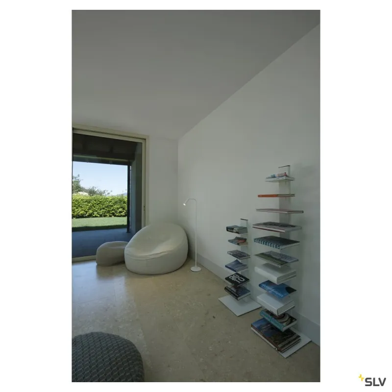 KARPO, lampadaire intérieur, blanc, LED, 6,5W, 3000K