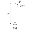 KARPO, lampadaire intérieur, blanc, LED, 6,5W, 3000K