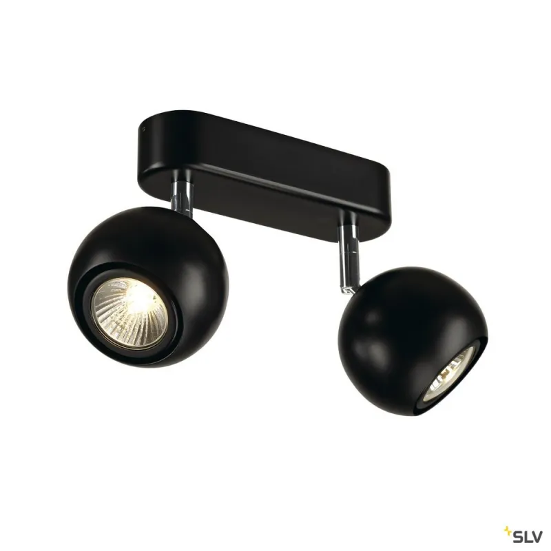 LIGHT EYE® 90, anneau déco Ø 5,7 cm, intérieur, noir