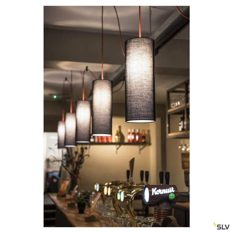 Crochet de plafond, pour suspension, intérieur, noir