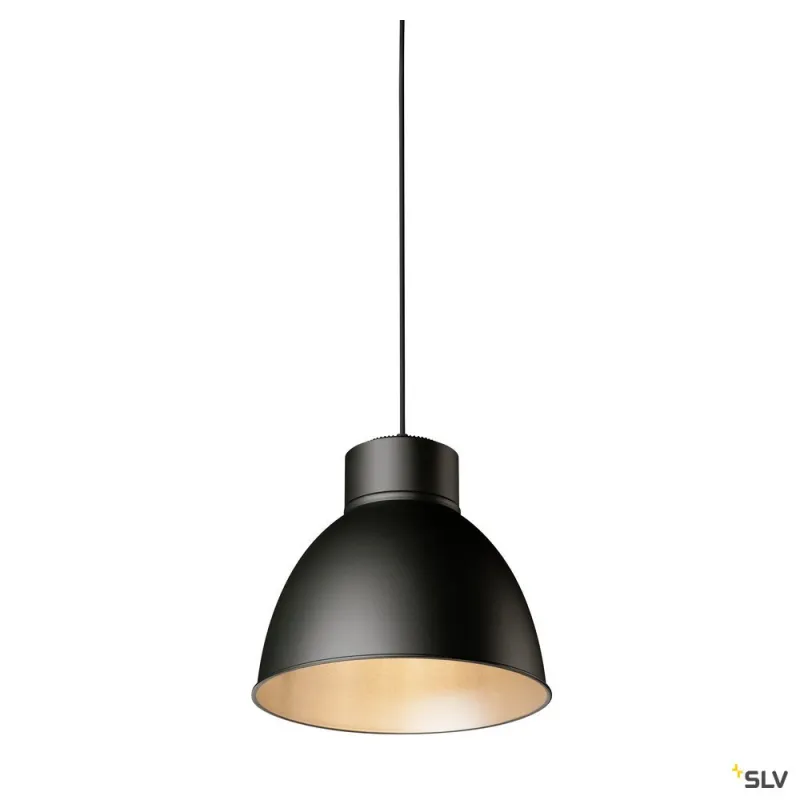 PARA DOME, suspension intérieure, noir, E27, 150W max