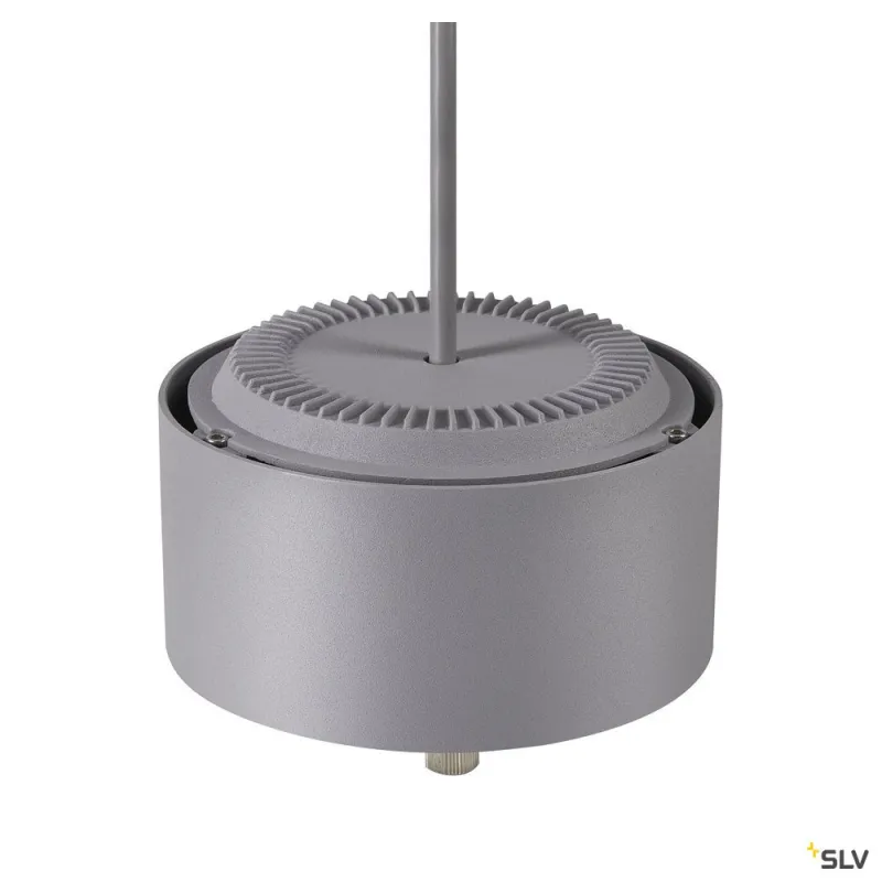 PARA DOME, suspension intérieure, gris, E27, 150W max