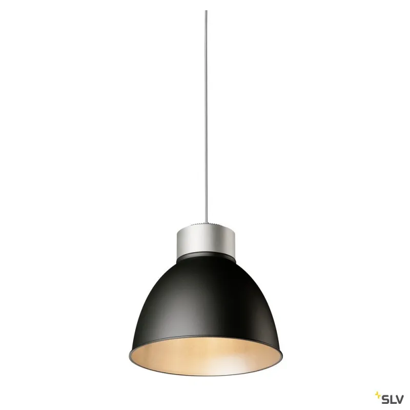 PARA DOME, suspension intérieure, gris, E27, 150W max