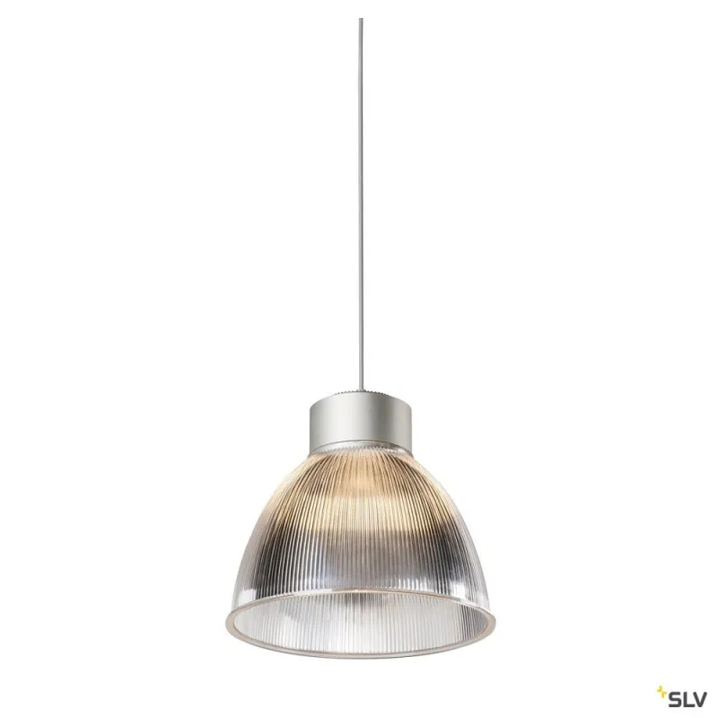 PARA DOME, suspension intérieure, gris, E27, 150W max