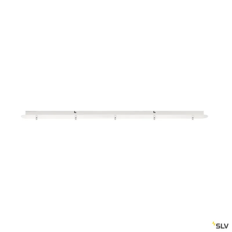 FITU, patère, intérieure, 5 passe-fils, longue, blanc