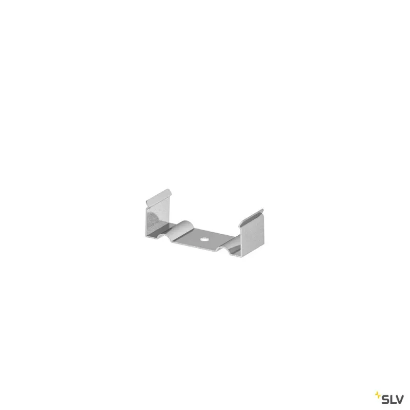 GRAZIA 20, clips de montage, apparent, inox, 2 pièces