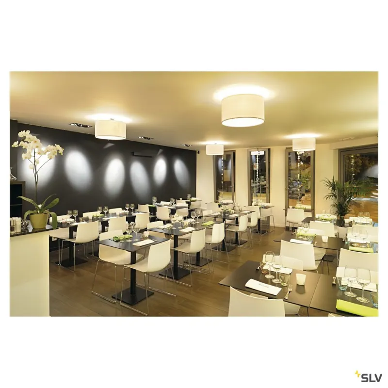 SOPRANA, plafonnier intérieur, beige, E27, 3x 60W max