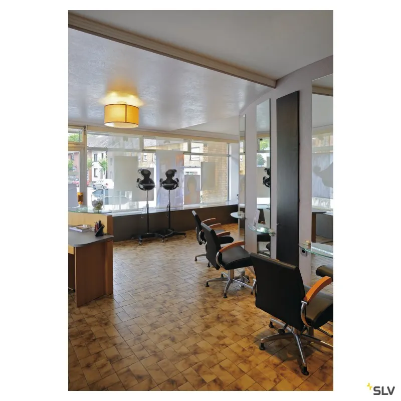 SOPRANA, plafonnier intérieur, beige, E27, 3x 60W max