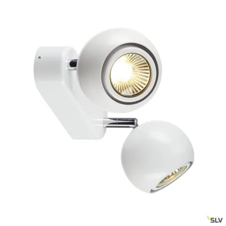 LIGHT EYE® 90, anneau déco Ø 5,7 cm, intérieur, blanc