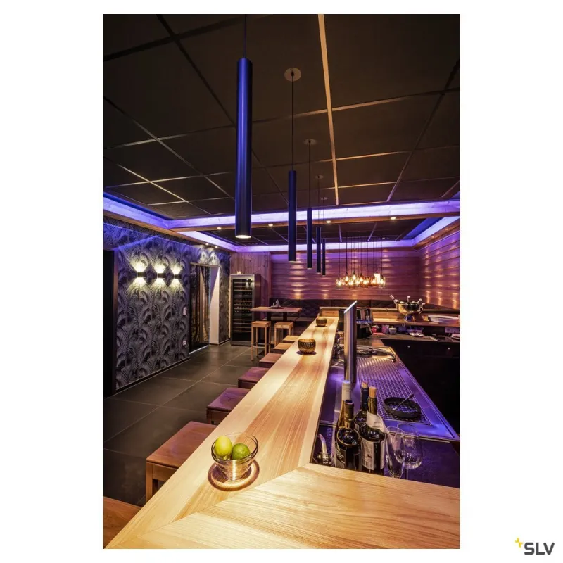 HELIA 30, suspension intérieure, noir, LED, 7,5W, 3000K