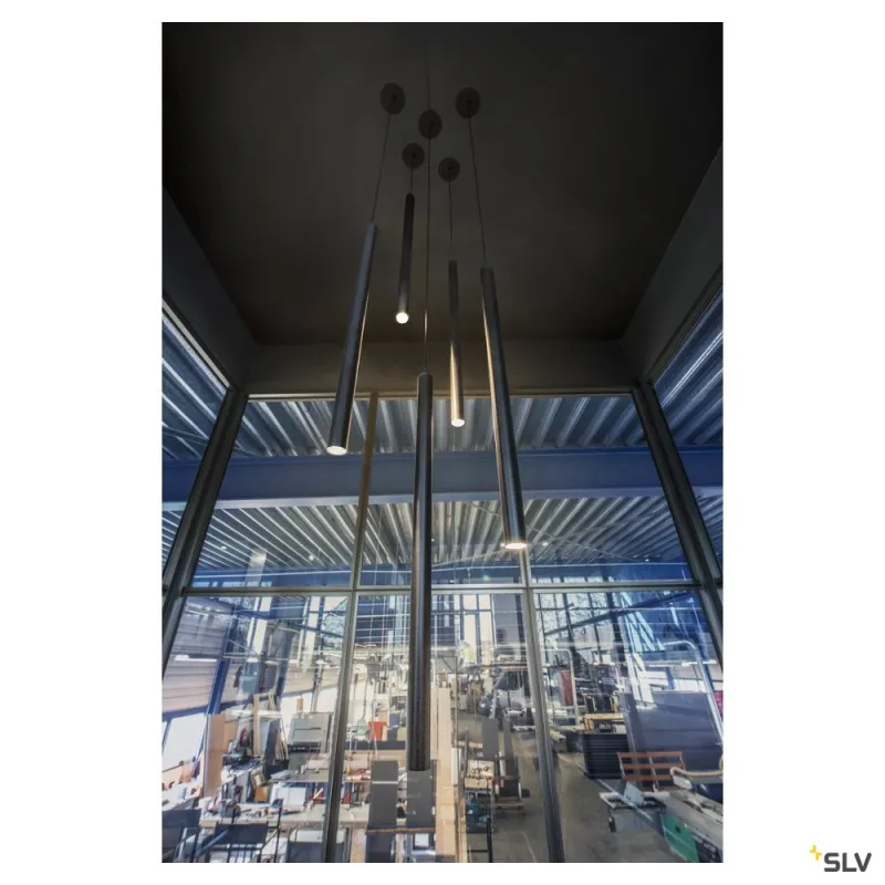 HELIA 30, suspension intérieure, noir, LED, 7,5W, 3000K