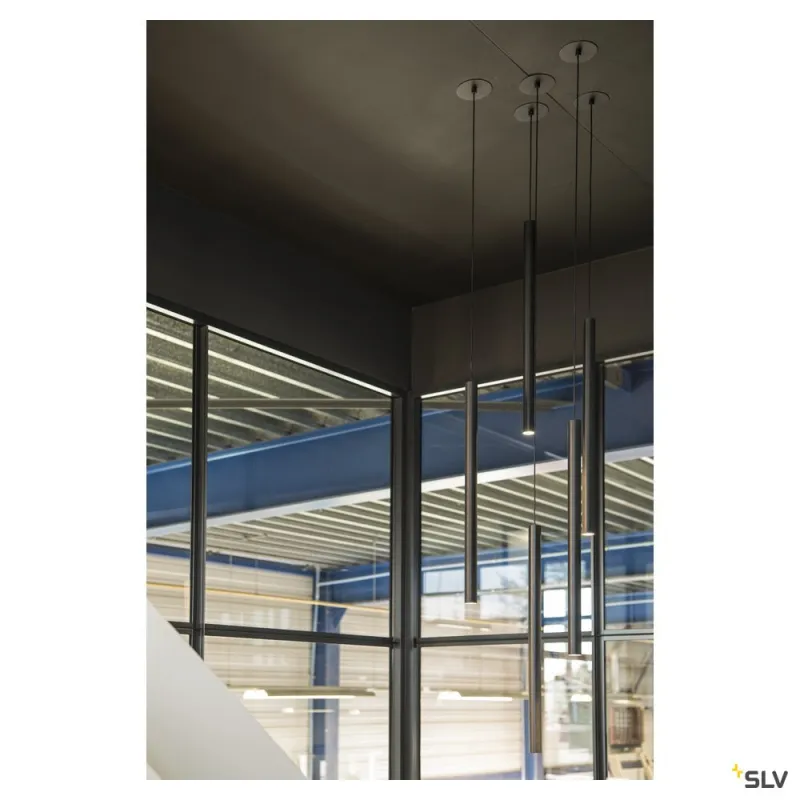 HELIA 30, suspension intérieure, noir, LED, 7,5W, 3000K