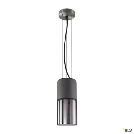 LISENNE, suspension intérieure, gris/brun, E27, 23W max