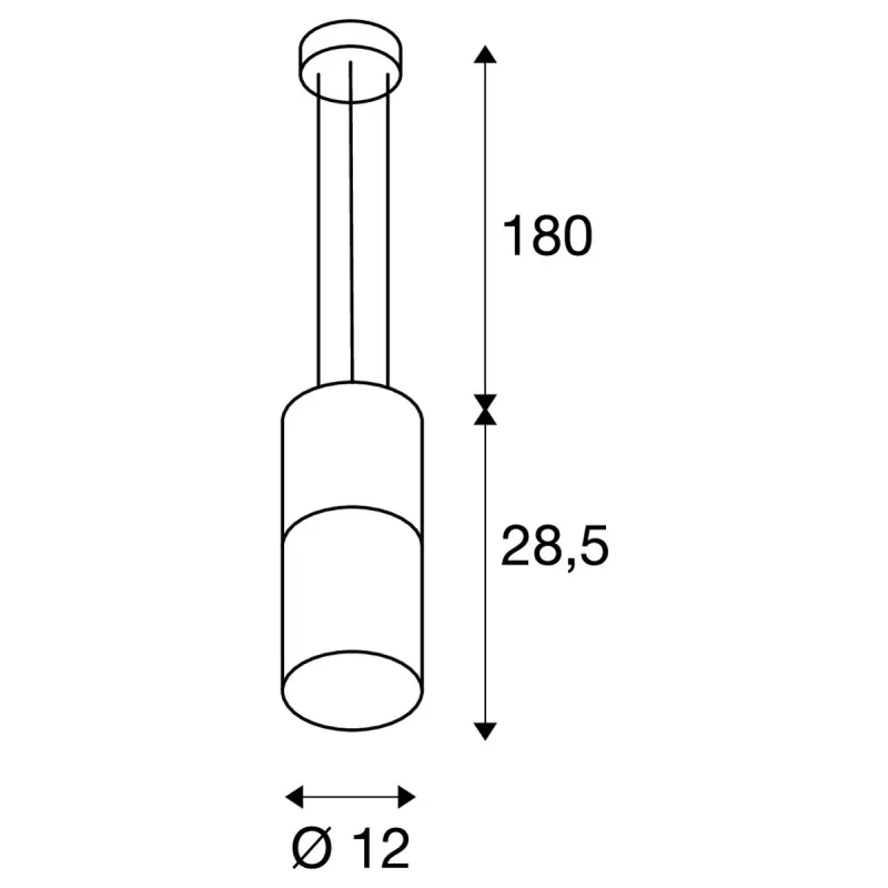LISENNE, suspension intérieure, gris/brun, E27, 23W max