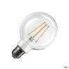 Source LED G95, E27, transparent, 7,5W, 2700K, variable