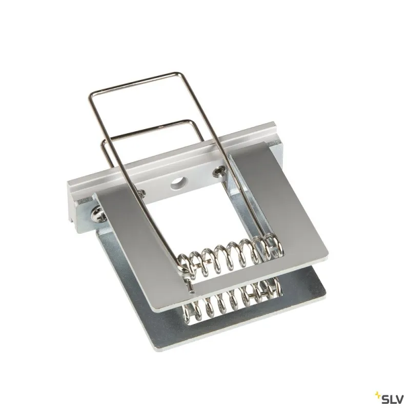 GRAZIA 20, clips de montage, chrome/aluminium, 2 pièces