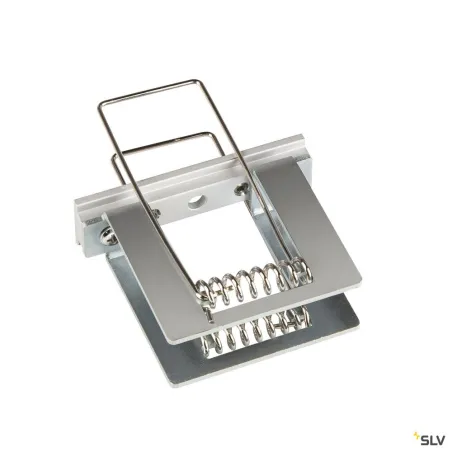 GRAZIA 20, clips de montage, chrome/aluminium, 2 pièces