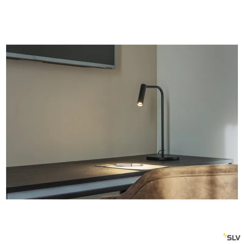 KARPO, lampe à poser intérieure, noir, LED, 6,5W, 3000K
