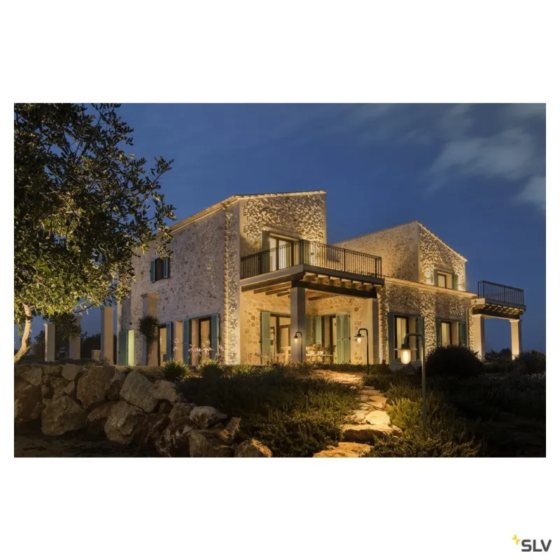 MOLAT, borne extérieure, anthracite, E27, 60W max, IP44