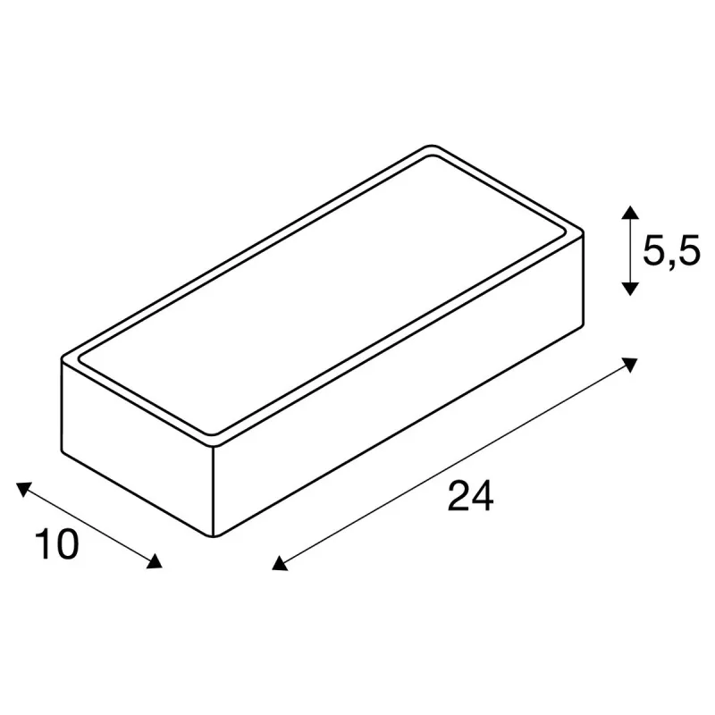 WL 149, applique intérieure, blanc mat, LED, 14W, 3000K