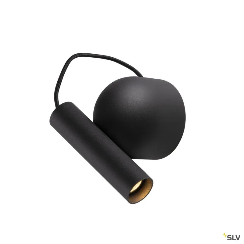 KARPO MAGN, applique intérieure, noir, LED, 6,2W, 3000K