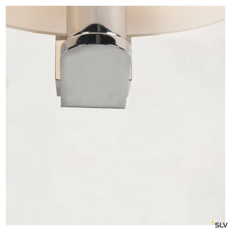 KENKUA, applique intérieure, chrome/opale, E27, 40W max