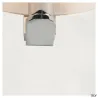 KENKUA, applique intérieure, chrome/opale, E27, 40W max