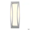 MERIDIAN, applique extérieure, gris, E27, 25W max, IP54