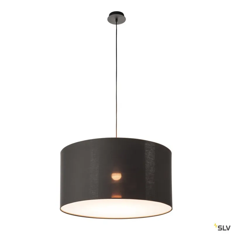 FENDA, abat-jour, intérieur, rond, Ø 70 cm, noir/cuivre