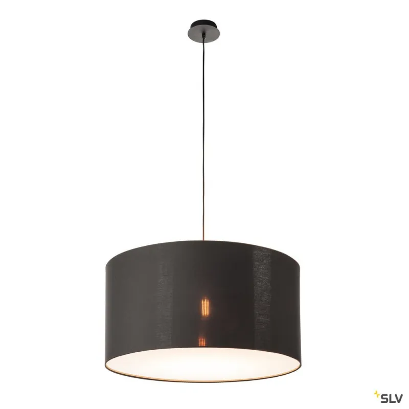 FENDA, abat-jour, intérieur, rond, Ø 70 cm, noir/cuivre