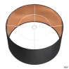 FENDA, abat-jour, intérieur, rond, Ø 70 cm, noir/cuivre