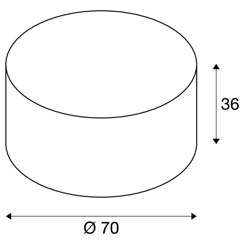 FENDA, abat-jour, intérieur, rond, Ø 70 cm, noir/cuivre