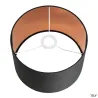 FENDA, abat-jour, intérieur, rond, Ø 30 cm, noir/cuivre