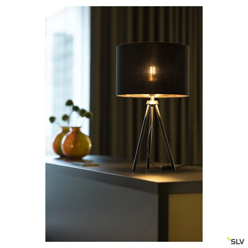 FENDA, abat-jour, intérieur, rond, Ø 30 cm, noir/cuivre