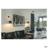 FENDA, abat-jour, intérieur, rond, Ø 30 cm, noir/cuivre