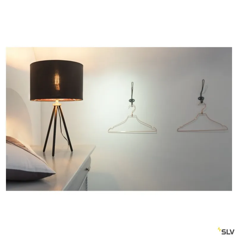 FENDA, abat-jour, intérieur, rond, Ø 30 cm, noir/cuivre