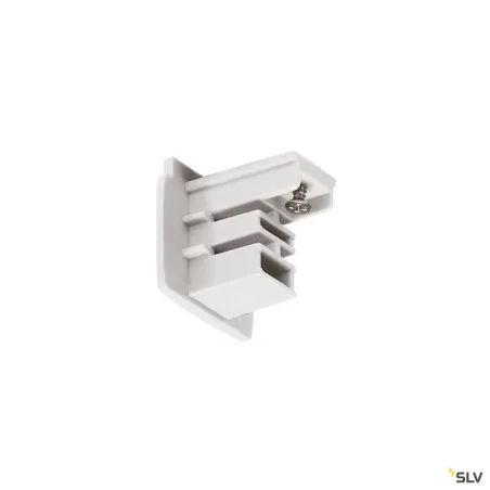 S-TRACK, embout, pour rail 3 allumages, intérieur, blanc