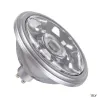 Source LED QPAR111, GU10, argent, 12,5W, 4000K, variable