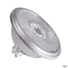 Source LED QPAR111, GU10, argent, 12,5W, 2700K, variable