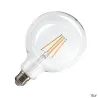 Source LED G125, E27, transparent, 7,5W, 2700K, variable