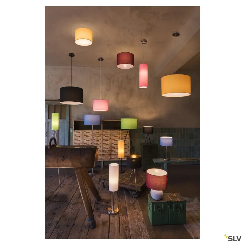 FENDA, patère, intérieur, noir, E27, 60W, sans abat-jour