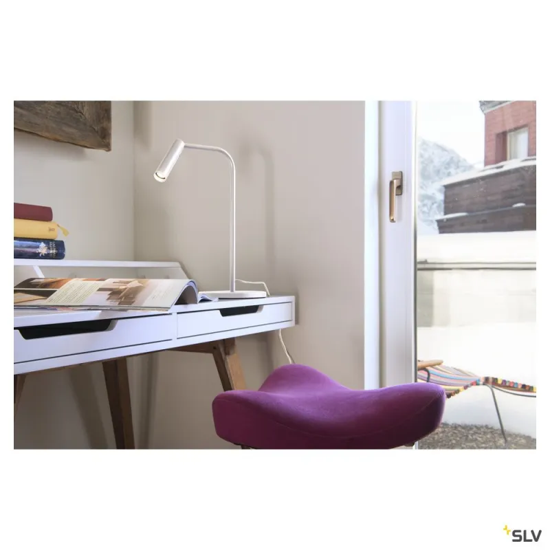 KARPO, lampe à poser intérieure, blanc, LED, 6,5W, 3000K