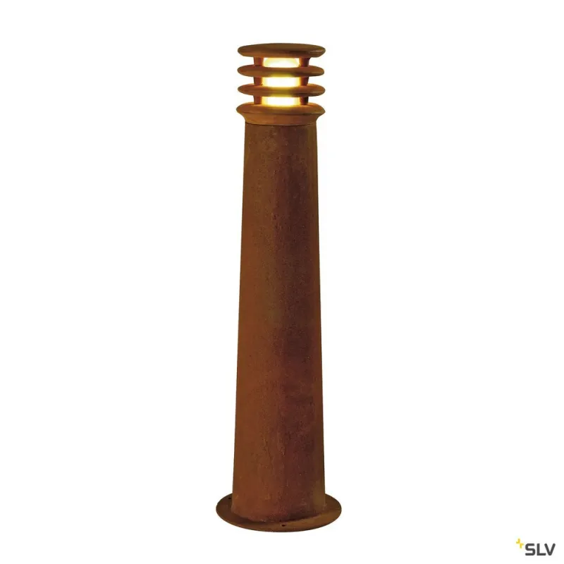 RUSTY® 70, borne extérieure, rouille, E27, 11W max, IP55