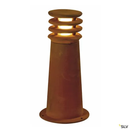 RUSTY® 40, borne extérieure, rouille, E27, 11W max, IP55