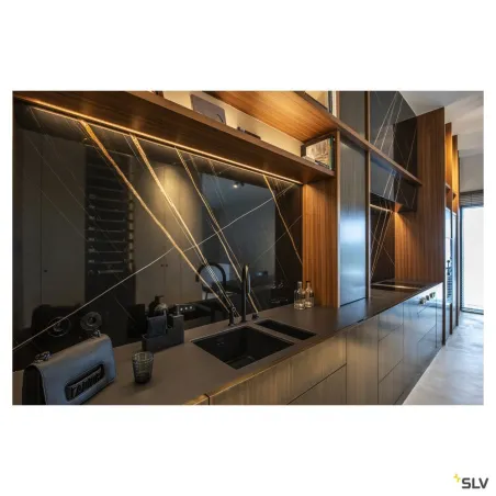 GRAZIA 10, diffuseur plat, 2 m, plastique PC, transparent