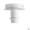 FENDA, patère, intérieur, blanc, E27, 60W, sans abat-jour