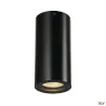 ENOLA B, plafonnier intérieur, noir, GU10/QPAR51, 35W max
